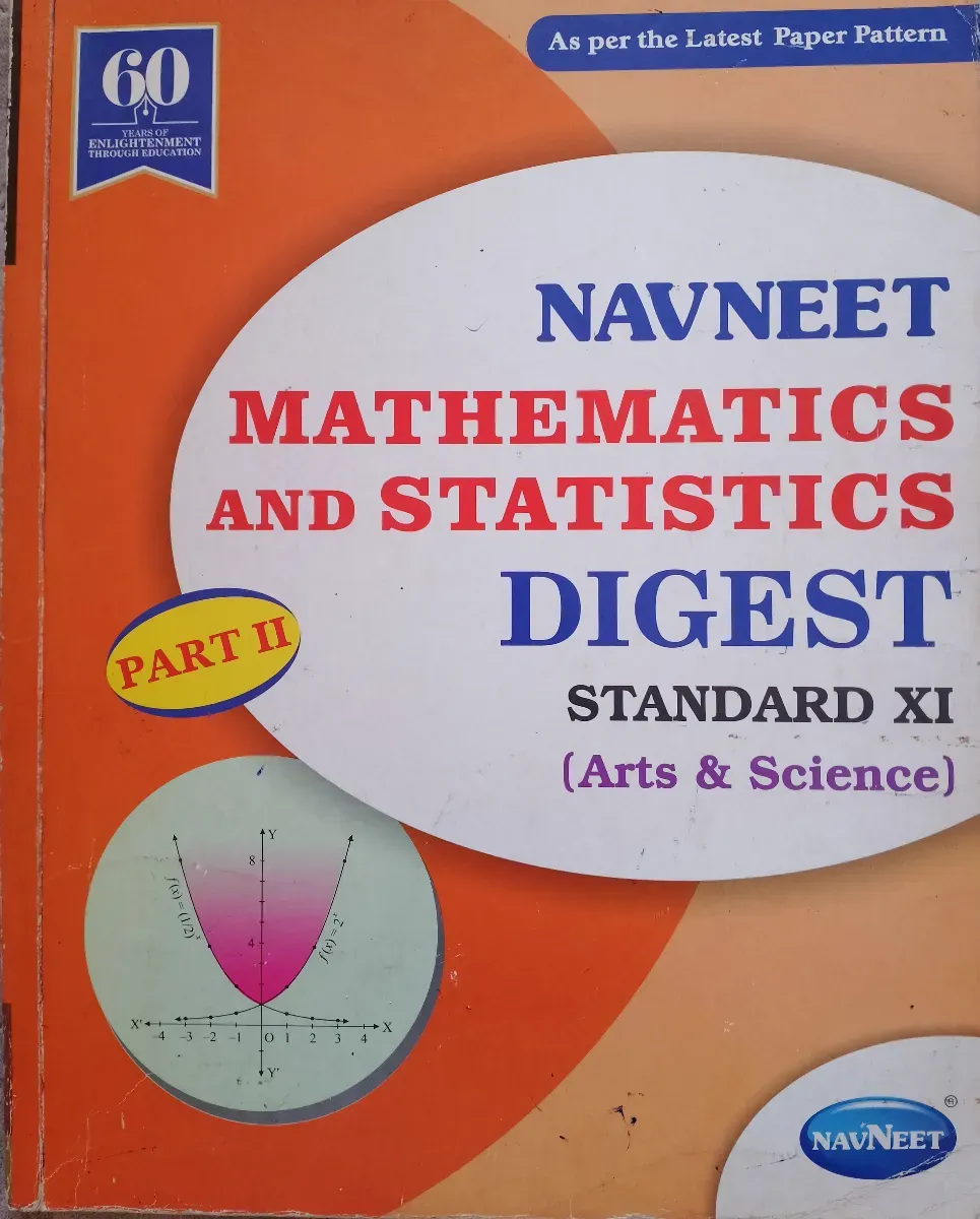 Navneet Mathematics and statistics digest standard 11th