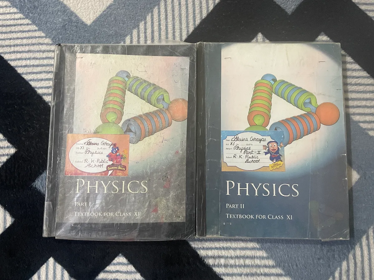 Physics Part I & Part II â€“ Class 11 (NCERT)