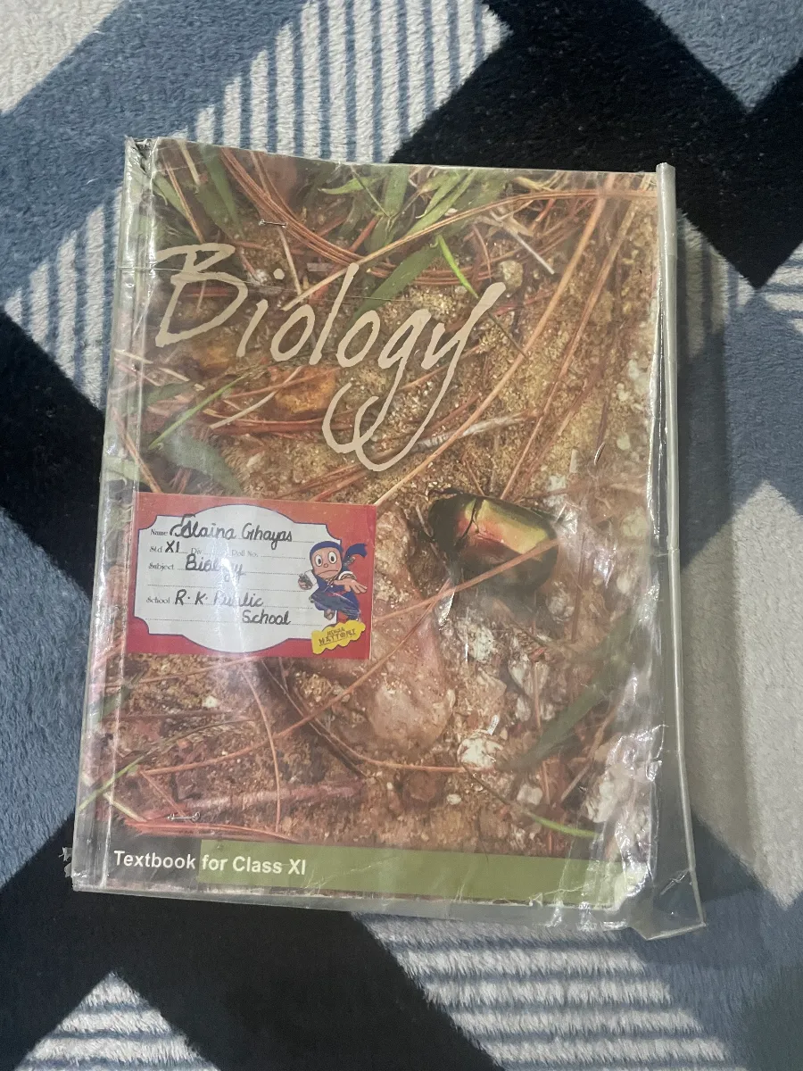 Biology Textbook â€“ Class 11 (NCERT)