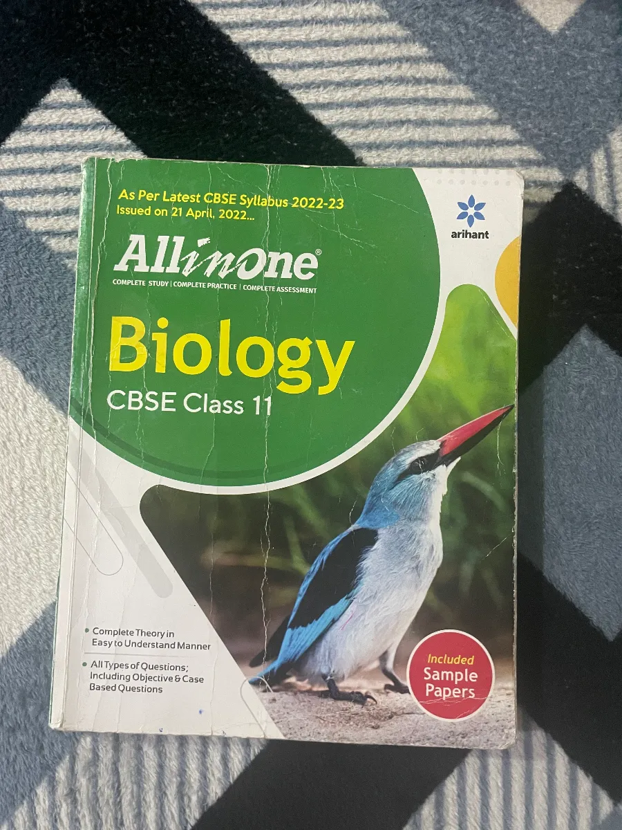 All in One Biology â€“ CBSE Class 11 (Arihant)