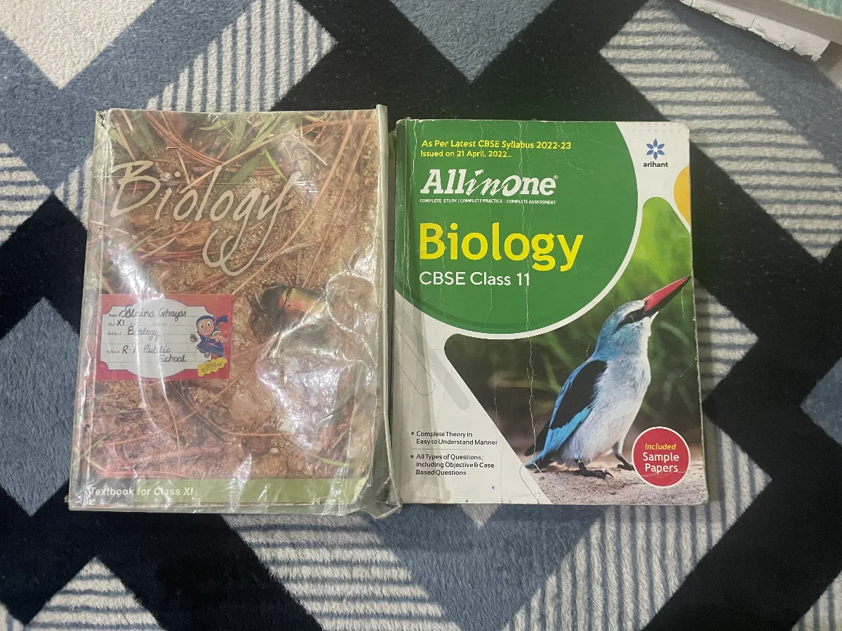 Class 11 Biology Book Set (NCERT Textbook + Arihant All in One Guide)