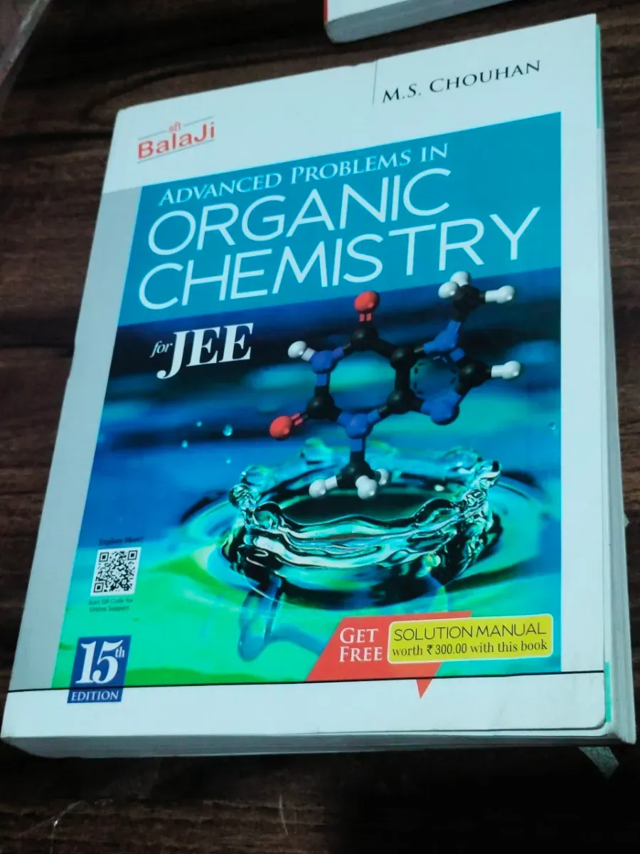 MS CHAUHAN ORGANIC CHEMISTRY FOR JEE (15 EDIION) -LKE NEW