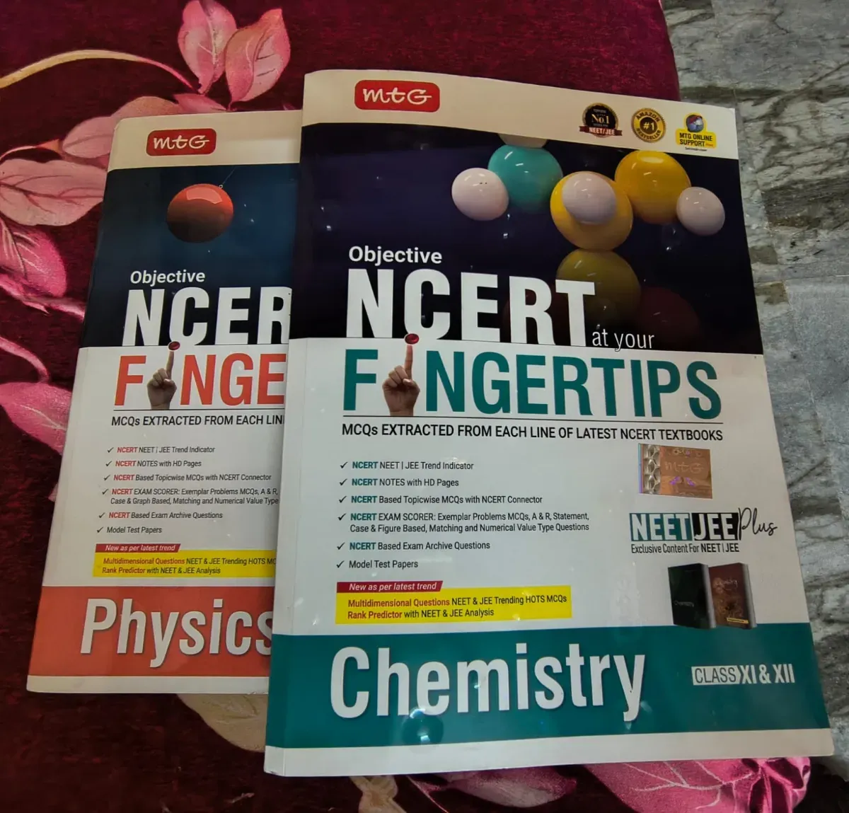 MTG complete ncert at your finfertips set [ physics and chemistry new ]